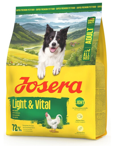 JOSERA Light Vital 900g pro psy podporující regulaci hmotnosti