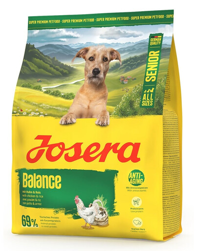 JOSERA Senior Balance 900g pro starší psy s nízkým obsahem tuku