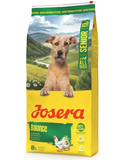 JOSERA Senior Balance 12,5kg pro starší psy s nízkým obsahem tuku