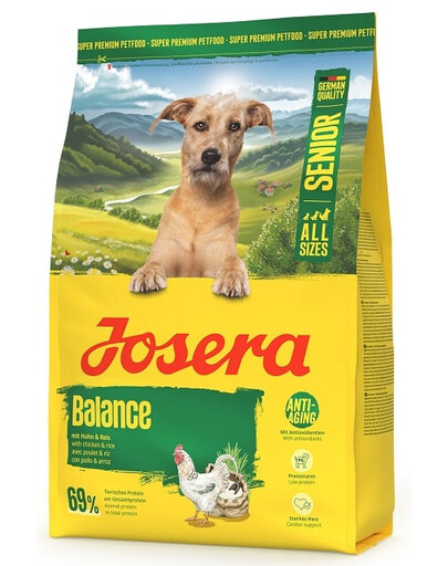 JOSERA Senior Balance 3kg pro starší psy s nízkým obsahem tuku