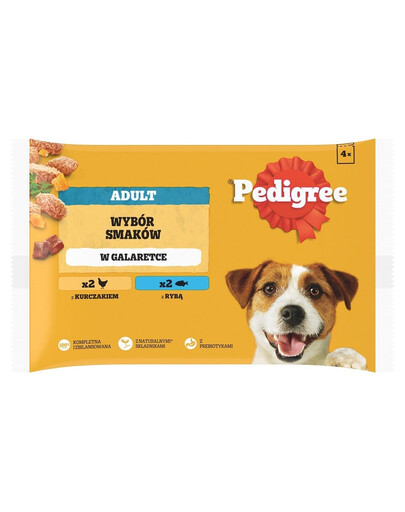 PEDIGREE Adult Výběr příchutí kapsiček 4x100 g