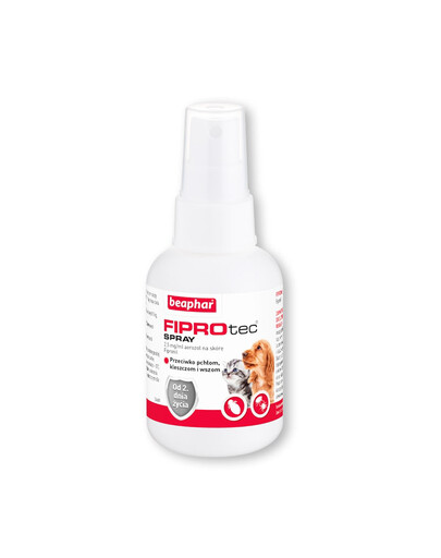 BEAPHAR Fiprotec Spray 100 ml Sprej proti klíšťatům pro psy a kočky