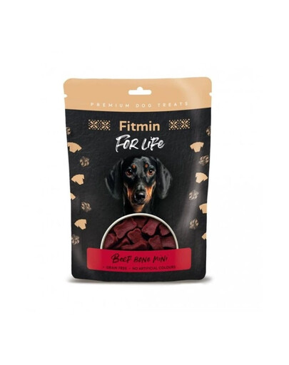 FITMIN For Life Beef Bone Mini 70 g mini hovězí kostky pro psy
