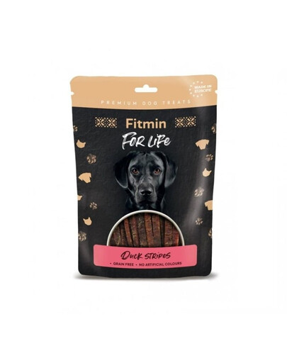 FITMIN For Life Duck Stripes 70 g s pruhovanou kachnou pro psa