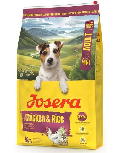 JOSERA Mini Adult Chicken Rice 10kg pro psy malých plemen