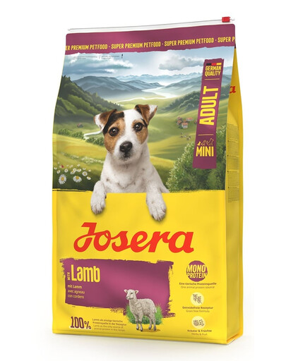 JOSERA Lamb Adult Mini 10 kg monoproteinové krmivo pro malé psy