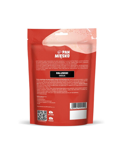 PAN MIĘSKO Králičí tyčinky, pamlsky pro psy, 100 g