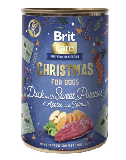BRIT Care Dog Christmas Mono Protein Duck 400g monoproteinové krmivo s kachnou pro psy