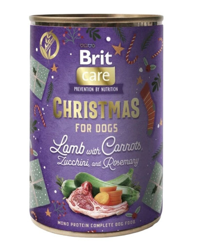 BRIT Care Dog Christmas Mono Protein Lamb 400g monoproteinové krmivo s jehněčím pro psy