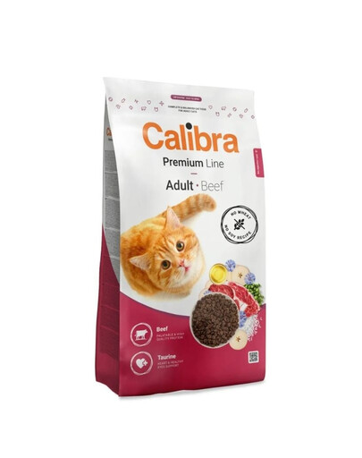 CALIBRA Cat Premium Adult Beef 10 kg hovězí krmivo pro kočky