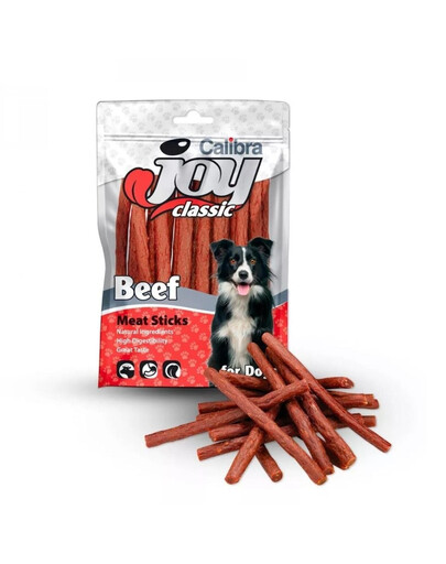 CALIBRA Joy Dog Classic Beef Sticks 80 g hovězí tyčinky