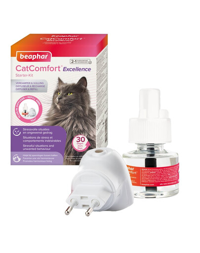 BEAPHAR Catcomfort Calning Diffuser 48 ml difuzér s obsahem zklidňujících feromonů pro kočky