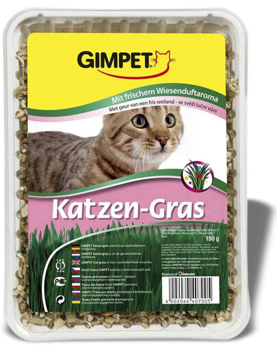 GIMPET Tráva kočičí tráva pro kočky (katzen-gras) 150g bal pl