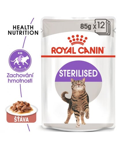 ROYAL CANIN Sterilised v omáčce