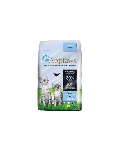 Applaws Complete Kitten Food Kitten Chicken 400g - suché krmivo pro koťata s kuřecím masem 400g