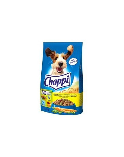 CHAPPI Drůbež a zelenina 2,7 kg krmiva pro psy
