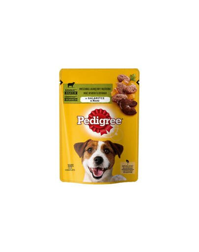 Pedigree kapsička krmivo pro psy s jehněčím v želé 100g