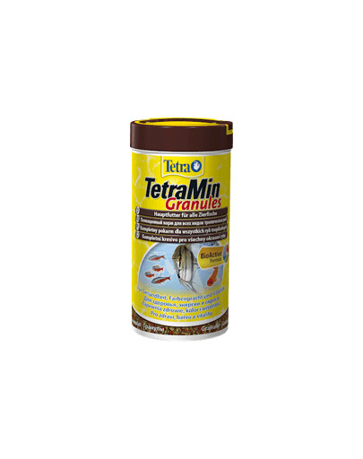 Tetra Min Granules 250 ml - krmivo ve formě granulí pro akvarijní ryby 250ml