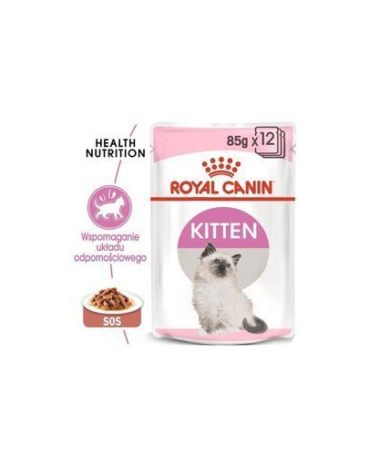 Royal Canin Kittem Instinctive 12 x 85 g- mokré krmivo pro koťata, v omáčce 12x85g