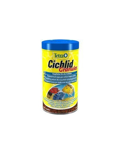 Tetra Cichlid Granules 500 ml  - krmivo pro středně velké Cichlidy 500 ml