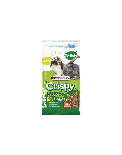 Versele-Laga Crispy Muesli Big Rabbits 2,75 kg - krmivo pro králíky