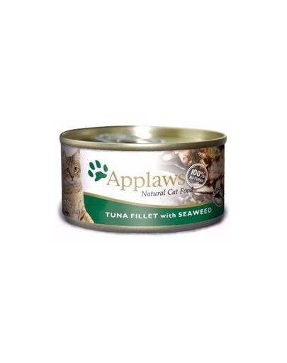 Applaws Natural Cat Food Filet z tuňáka s mořskými řasami 156g