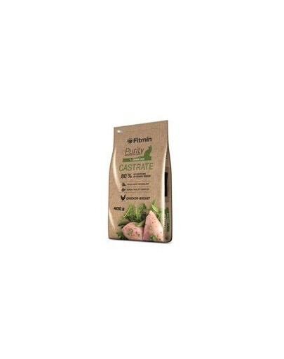 Fitmin Purity Castrate Chicken Breast 400 g - granule pro kočky po sterilizaci s kuřecím masem 400 g