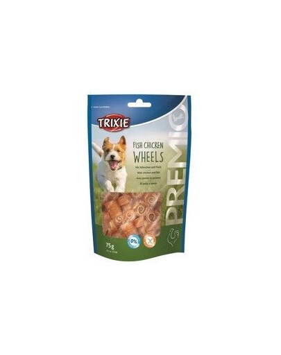 TRIXIE Kolečka Kuřecí/Ryba, Premio, 75g