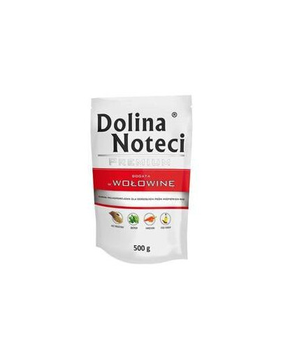 Dolina Noteci Premium hovězí sáček pro psy 500g