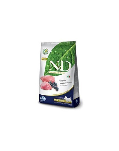 N&D Grain Free Dog Adult Mini Lamb & Blueberry 2,5kg