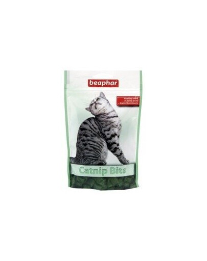 Beaphar Catnip Bits 150 g pamlsky pro kočky s šantou kočičí