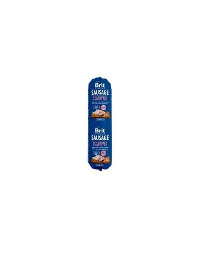 Brit Premium Sausage Chicken & Winter Fish 800g - psí klobása s kuřecím masem a bílou rybou 800g