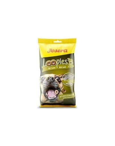 Josera Loopies s jehněčím masové kousky s jehněčím 150g