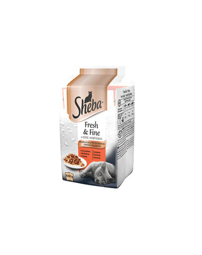 SHEBA kapsička 6 x 50g Fresh & Fine