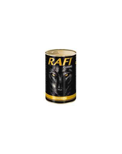 Rafi Classic Drůbeží konzervy pro psy 1,24 kg