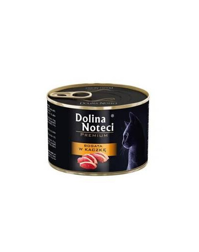 Dolina Noteci konzerva pro dospělé kočky všech plemen s kachním masem 185 g