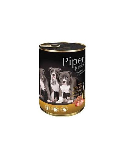 Piper Junior Chicken Belly Rice pro velká a střední štěňata 400g