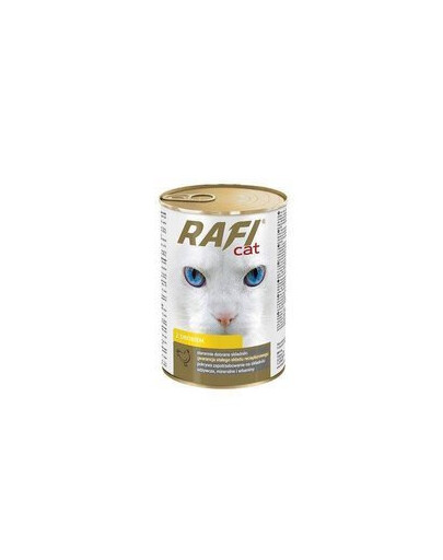 Rafi Cat konzerva pro kočky s drůbežím masem 415 g