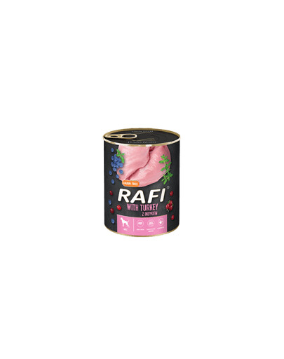 DOLINA NOTECI RAFI Krůtí 800g konzerva pro psy