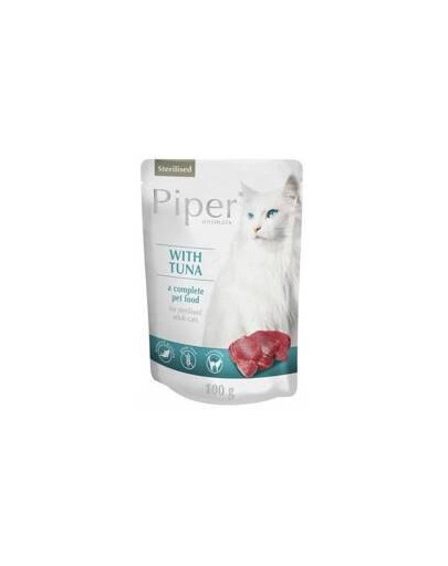 DOLINA NOTECI PIPER CAT Tuňák kapsička pro sterilizované kočky 100 g