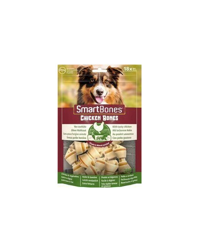 Smart Bones Chicken mini 18 ks - pamlsky pro malé psy 18 ks.