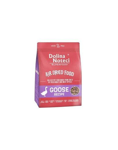 Dolina Noteci Superfood s příchutí husího masa granule pro psy 1 kg