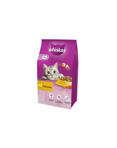 Whiskas granule s kuřecím masem pro dospělé kočky 1,4 kg