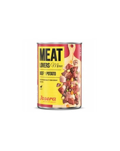 Josera Meat Lovers Menu Hovězí maso s bramborem 800 g - konzerva pro dospělé psy