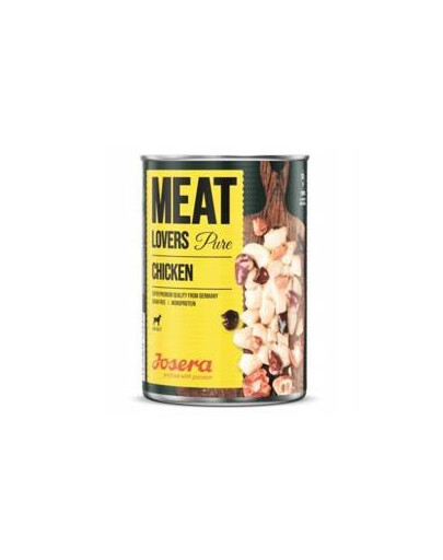 Josera Meat Lovers Pure Chicken 800 g - konzerva pro dospělé psy