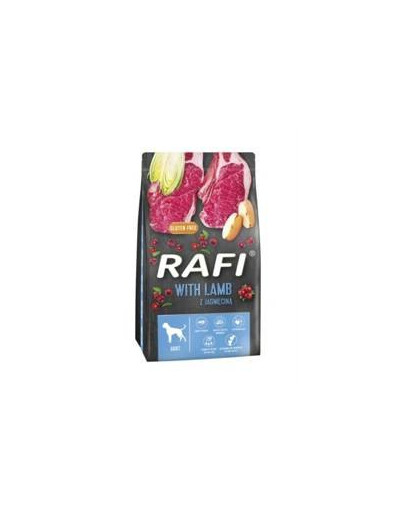 Rafi s jehněčím masem 10 kg - granule pro dospělé psy