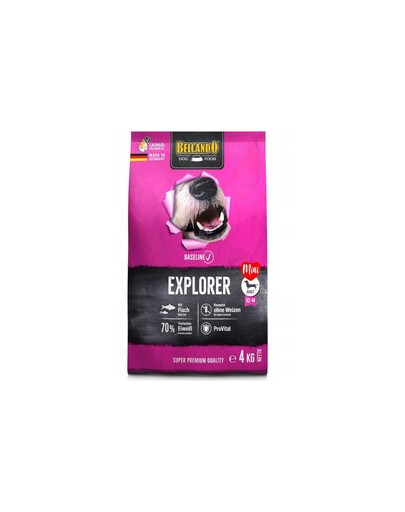 BELCANDO Baseline Explorer granule pro dospělé psy malých a středních plemen 4 kg