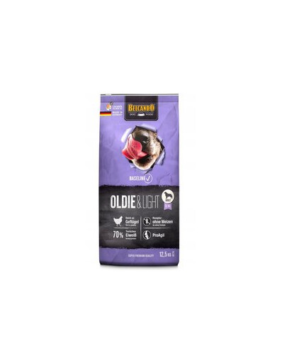 BELCANDO Baseline Oldie & Light granule pro dospělé a starší psy s nízkou aktivitou 12,5 kg