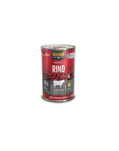 BELCANDO Baseline Beef konzerva pro psy 400 g