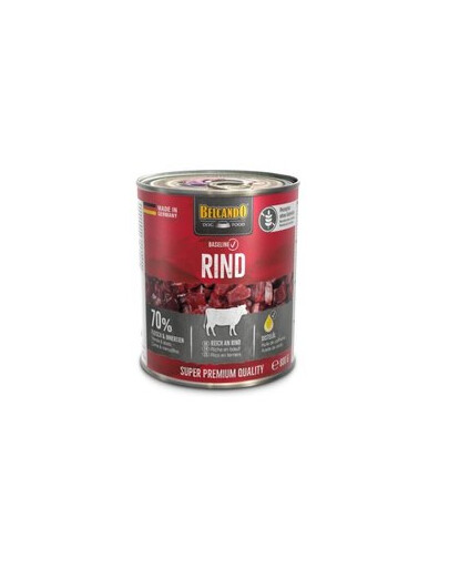 BELCANDO Baseline Beef konzerva pro psy 800 g